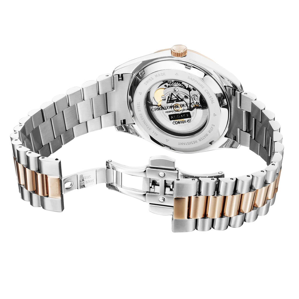 Men's Fossil Townsman Two-Tone Stainless Steel Automatic Watch - ME3075